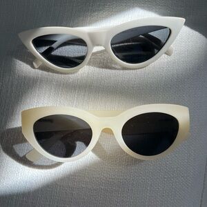 Goodr Cream Cat-Eye Sunglasses